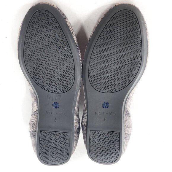 ROTHY'S The Flat Round Toe Camo Comfort Ballet Flats Retired Rare - Picture 9 of 9